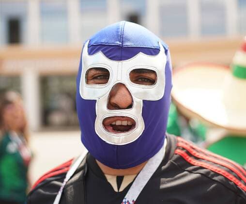 Mexican fans ahead of the FIFA World Cup WM Weltmeisterschaft Fussball 2018 Group F match at the Luzhniki Stadium, Moscow. Picture date 17th June 2018. Picture credit should read: David Klein Sportimage EDITORIAL USE ONLY. No use with unauthorised audio, video, data, fixture lists, club league logos or live services. Online in-match use limited to 120 images, no video emulation. No use in betting, games or single club league player publications.