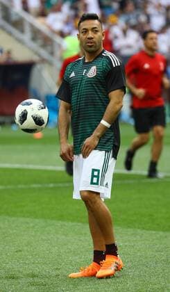 Marco Fabian (Mexiko, Mexico) - 17.06.2018: Deutschland vs. Mexico, Luschniki Stadium Moskau