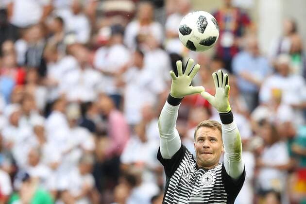 Germany vs Mexico MOSCOU, MO - 17.06.2018: GERMANY VS MEXICO - Neuer during the match between Germany and Mexico valid for the 2018 World Cup held at the Lujniki Stadium in Moscow, Russia. (Photo: Ricardo Moreira Fotoarena) x1551533x  RicardoxMoreira