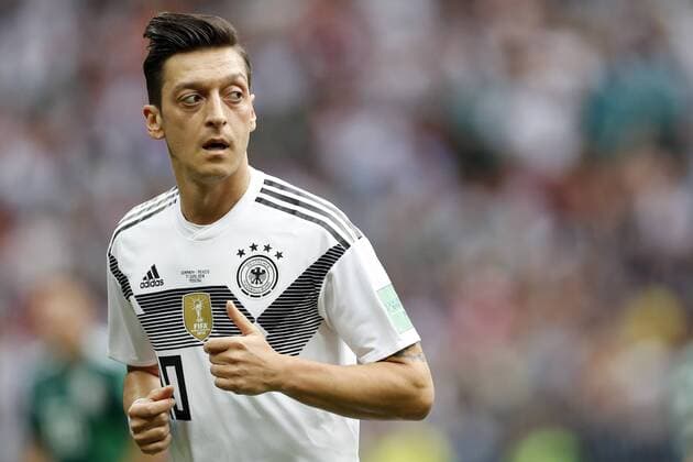 Mesut Ozil of Germany during the 2018 FIFA World Cup WM Weltmeisterschaft Fussball Russia group F match between Germany and Mexico at the Luzhniki Stadium on June 17, 2018 in Moscow, Russia FIFA World Cup 2018 Russia 2017 2018 xVIxVIxImagesx xMauricexvanxSteenxWKxIVx 11227592