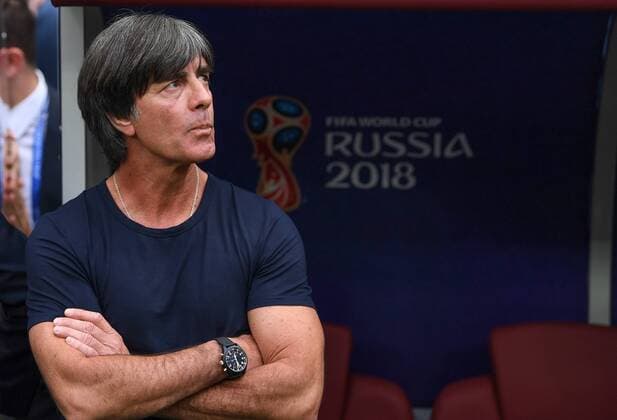 FUSSBALL WM 2018 Vorrunde Gruppe F -- Deutschland - Mexiko 17.06.2018 Trainer Joachim Loew (Deutschland)