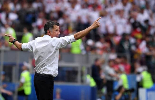 FUSSBALL WM 2018 Vorrunde Gruppe F -- Deutschland - Mexiko 17.06.2018 Trainer Juan Carlos Osorio (Mexiko)