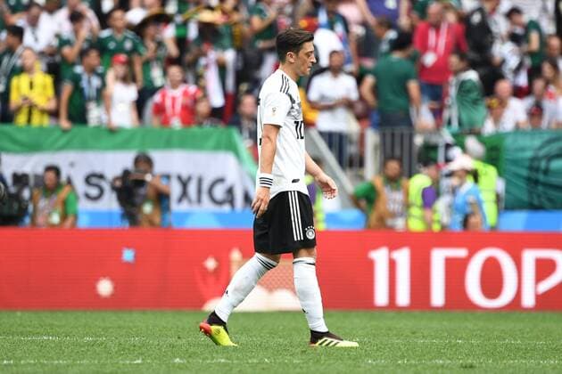 Fussball, Herren, Saison 2017 18, Weltmeisterschaft in Russland, Gruppe F (1. Spieltag, Luschniki-Stadion Moskau), Deutschland - Mexiko, Mesut Ösil (Nr. 10, Deutschland), 17.06.2018, Copyright: xMatthiasxKochx