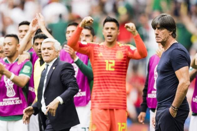 Moskau, 17.06.2018 Trainer Joachim Löw (Deutschland) enttäuscht Deutschland - Mexiko