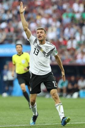 Germany vs Mexico MOSCOU, MO - 17.06.2018: GERMANY VS MEXICO - Muller during the match between Germany and Mexico valid for the 2018 World Cup held at the Lujniki Stadium in Moscow, Russia. (Photo: Ricardo Moreira Fotoarena) x1551651x  RicardoxMoreira