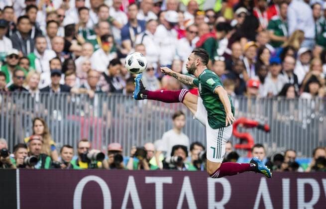 Moskau, 17.06.2018 Miguel Layun (Mexiko) Deutschland - Mexiko