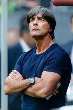 Moskau, Russland, 17.06.2018, FIFA Weltmeisterschaft, Gruppe F, Deutschland - Mexico, Trainer Jochaim Loew (GER) schaut ( DeFodi507