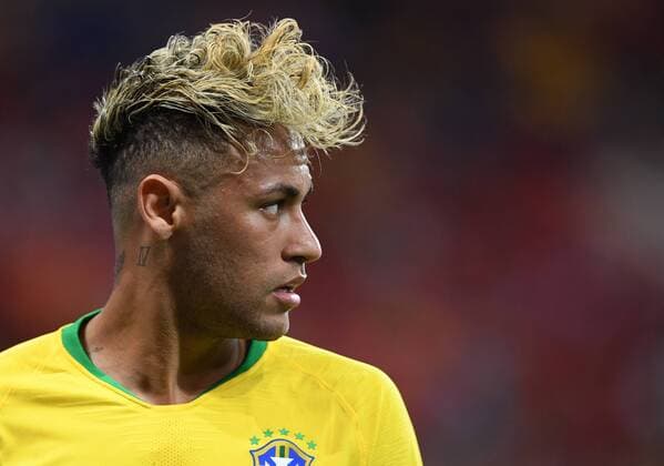 FUSSBALL WM 2018 Vorrunde Gruppe E --- Brasilien - Schweiz 17.06.2018 Neymar (Brasilien)