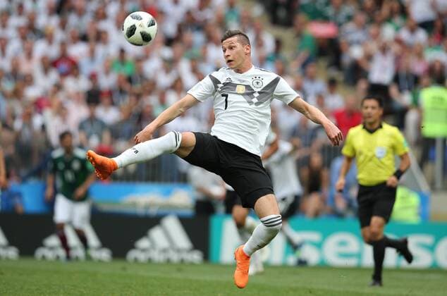 17.06.2018. Moscow, Russian: Draxler in action during the FIFA World Cup WM Weltmeisterschaft Fussball Russia 2018, Group F, football match between GERMANY v MEXICO in Luzhniki Stadium in Moscow.  Copyright: xMarcoxIacobuccix xIPAx xMarcoxIacobuccix