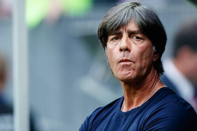 Moskau, Russland, 17.06.2018, FIFA Weltmeisterschaft, Gruppe F, Deutschland - Mexico, Trainer Jochaim Loew (GER) schaut ( DeFodi507