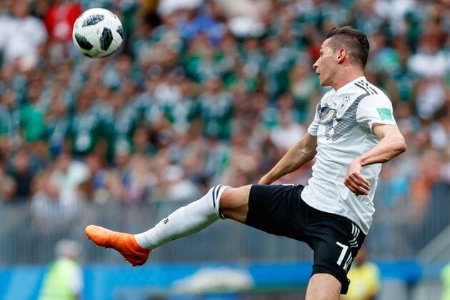 Moskau, Russland, 17.06.2018, FIFA Weltmeisterschaft, Gruppe F, Deutschland - Mexico, Julian Draxler (GER) in Aktion ( DeFodi507