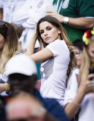 Moskau, 17.06.2018 Christina Raphaella Ginter - Frau von Matthias Ginter (Deutschland) Deutschland - Mexiko