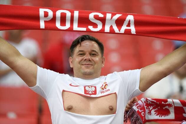 WM 2018, Fans Bilder des Tages - SPORT Photo LaPresse - Fabio Ferrari June 19, 2018 Moscow ( Russia Federation ) Russia 2018 - FIFA World Cup WM Weltmeisterschaft Fussball - Poland vs Senegal - Spartak Stadium. in the pic:POLAND SUPPORTER  Copyright: xFabioxFerrari LaPressex