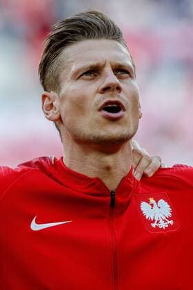 Moskau, Russland, 19.06.2018, FIFA Weltmeisterschaft, Gruppe H, Polen - Senegal, Lukasz Piszczek (POL) schaut ( DeFodi507