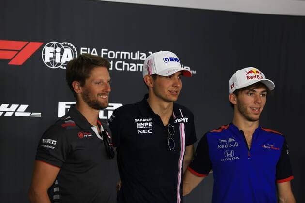21st June 2018, Circuit Paul Ricard, Le Castellet, France; French Formula One Grand Prix, driver arrivals and press conference PK Pressekonferenz  ActionPlus12039170 Octane