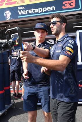Max Verstappen, Daniel Ricciardo, Red Bull Racing, formula 1 GP, Frankreich Paul Ricard 22.06.2018 Photo:mspb Jerry Andre Max Verstappen, Daniel Ricciardo, formula 1 GP, Frankreich 2018
