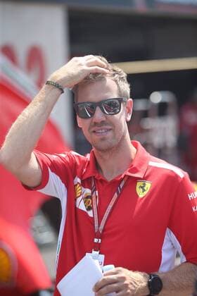 Sebastian Vettel, Scuderia Ferrari, formula 1 GP, Frankreich Paul Ricard 22.06.2018 Photo:mspb Jerry Andre Sebastian Vettel, formula 1 GP, Frankreich 2018