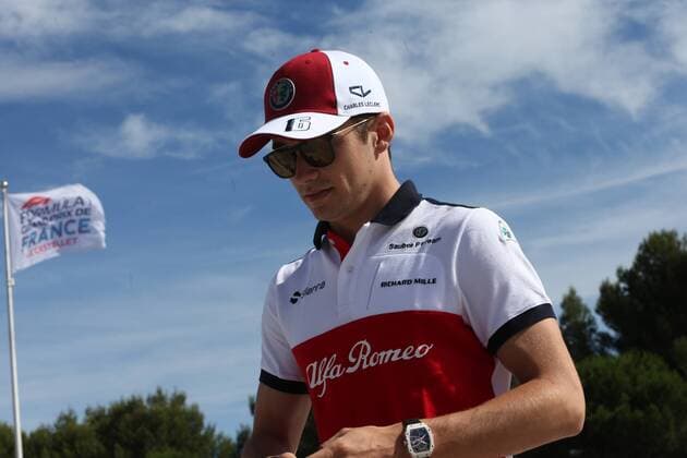 Photo4 LaPresse 22 06 2018 Paul Ricard, France Grand Prix Formula One France 2018 In the pic: Charles Leclerc (GER) Alfa Romeo Sauber C37  Copyright: xPhoto4 LaPressex