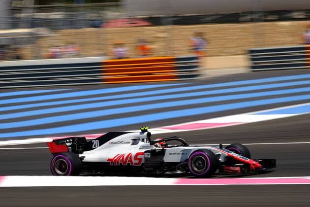 June 22, 2018 - Le Castellet, Var, France - Haas 20 Driver KEVIN MAGNUSSEN (DEN) in action during the Formula one French Grand Prix at the Paul Ricard circuit at Le Castellet - France F1 2018: Spanish Grand Prix: Free Practice 1 - ZUMAp119 20180622_zaf_p119_021 Copyright: xPierrexSteveninx