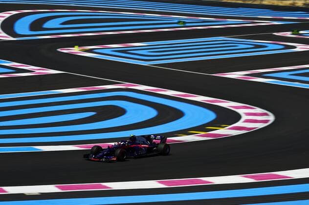 22nd June 2018, Circuit Paul Ricard, Le Castellet, France; French Formula One Grand Prix, Friday free practice; Pierre Gasly of the Toro Rosso F1 Team in action during the free practice 1  ActionPlus12039303 PabloxGuillen