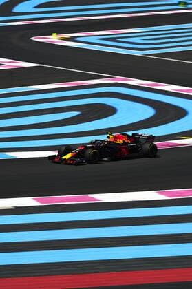 22nd June 2018, Circuit Paul Ricard, Le Castellet, France; French Formula One Grand Prix, Friday free practice; Max Verstappen of the Red Bull Racing Team in action during the free practice 1  ActionPlus12039321 PabloxGuillen