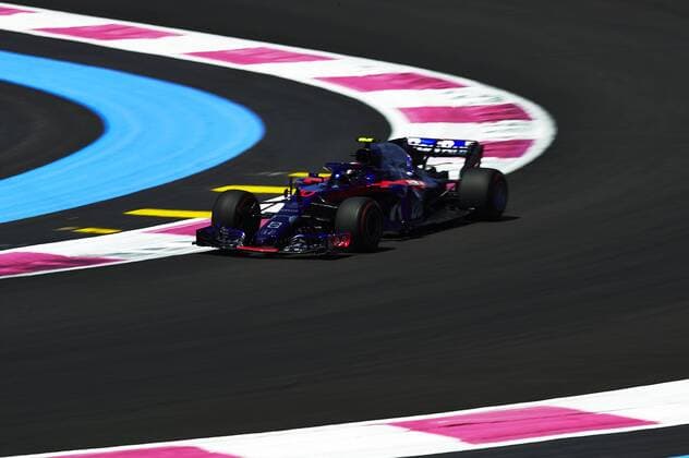Formel 1, GP Frankreich 22nd June 2018, Circuit Paul Ricard, Le Castellet, France; French Formula One Grand Prix, Friday free practice; Pierre Gasly of the Toro Rosso F1 Team in action during the free practice 1  ActionPlus12039323 PabloxGuillen