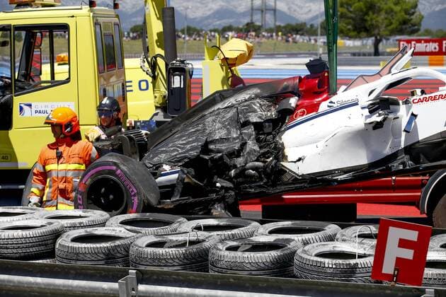 Formel 1, GP Frankreich Motorsports: FIA Formula One World Championship WM Weltmeisterschaft 2018, Grand Prix of France, 9 Marcus Ericsson (SWE, Alfa Romeo Sauber F1 Team), Le Castellet France