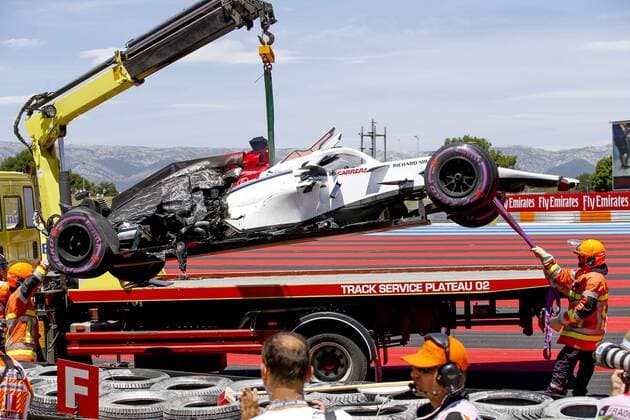 Formel 1, GP Frankreich Motorsports: FIA Formula One World Championship WM Weltmeisterschaft 2018, Grand Prix of France, 9 Marcus Ericsson (SWE, Alfa Romeo Sauber F1 Team), Le Castellet France