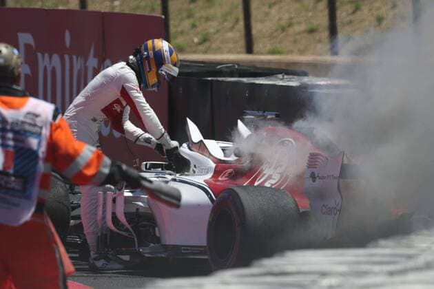 Formel 1, GP Frankreich Motorsports: FIA Formula One World Championship WM Weltmeisterschaft 2018, Grand Prix of France, 9 Marcus Ericsson (SWE, Alfa Romeo Sauber F1 Team), (Verwendung nur in Deutschland - GERMANY ONLY) Le Castellet France