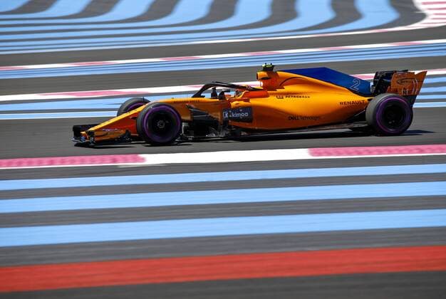 Motorsports: FIA Formula One World Championship WM Weltmeisterschaft 2018, Grand Prix of France, 2 Stoffel Vandoorne (BEL, McLaren F1 Team), Le Castellet France
