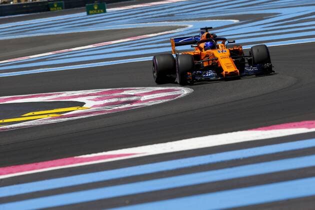 Motorsports: FIA Formula One World Championship WM Weltmeisterschaft 2018, Grand Prix of France, 14 Fernando Alonso (ESP, McLaren F1 Team), Le Castellet France