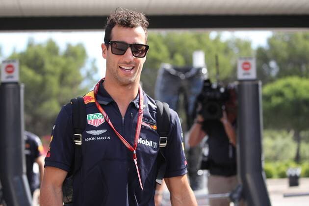 Motorsports: FIA Formula One World Championship WM Weltmeisterschaft 2018, Grand Prix of France, 3 Daniel Ricciardo (AUS, Aston Martin Red Bull Racing), (Verwendung nur in Deutschland - GERMANY ONLY) *** Motorsports FIA Formula One World Championship 2018 Grand Prix of France 3 Daniel Ricciardo FROM Aston Martin Red Bull Racing Use only in Germany GERMANY ONLY 