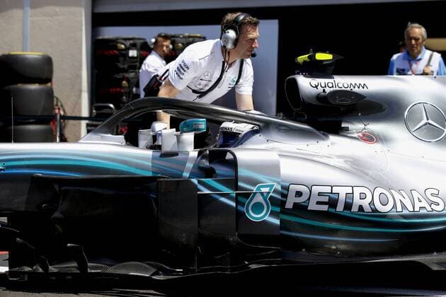 Motorsports: FIA Formula One World Championship WM Weltmeisterschaft 2018, Grand Prix of France, 77 Valtteri Bottas (FIN, Mercedes AMG Petronas Motorsport), Le Castellet France