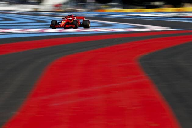 Motorsports: FIA Formula One World Championship WM Weltmeisterschaft 2018, Grand Prix of France, 5 Sebastian Vettel (GER, Scuderia Ferrari), Le Castellet France