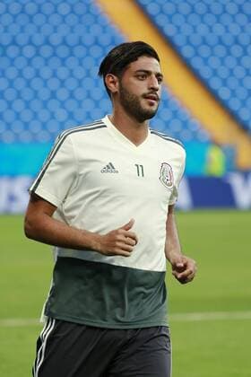 WM 2018, Training Nationalteam Mexiko Mexico s player Carlo Vela participates in a training session in Rostov-on-Don, Russia 22 June 2018. South Korea will play Mexico in their FIFA World Cup WM Weltmeisterschaft Fussball 2018 Group F match 23 June 2018. Mexico training !ACHTUNG: NUR REDAKTIONELLE NUTZUNG!  Copyright: xJoséxMéndezx ROS109 20180622-636652998982911374