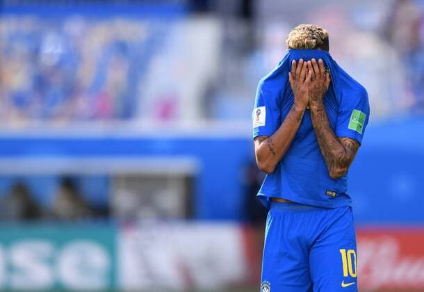 Themen der Woche - SPORT KW25 Bilder des Tages - SPORT FUSSBALL WM 2018 Vorrunde Gruppe E ----- Brasilien - Costa Rica 22.06.2018 Neymar (Brasilien) *** FIFA World Cup 2018 Preliminary Group E Brazil Costa Rica 22 06 2018 Neymar Brazil 