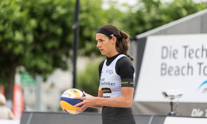 Die Techniker Beach Tour Duesseldorf, 23.06.2018 Kira Walkenhorst (Hamburger SV); Die Techniker Beach Tour Duesseldorf am 23.06.2018, Duesseldorf.