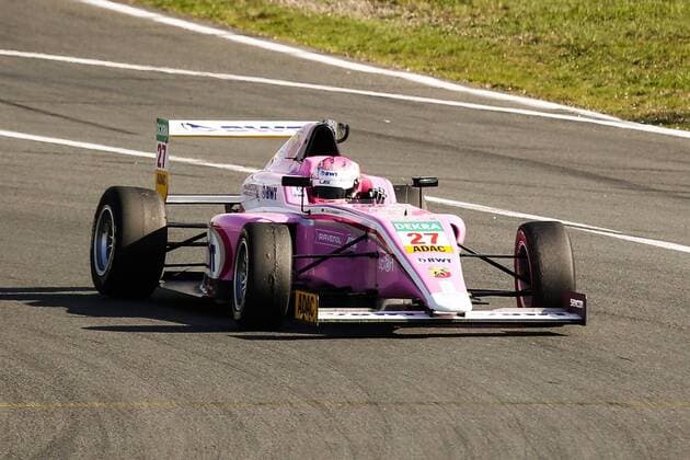 David Schumacher (US Racing) - ADAC Formel 4 Rennen 3 in der Motorsport Arena Oschersleben - Freisteller,Aktion,Deutschland, Motorsport, Mann, Maenner,15.04.2018