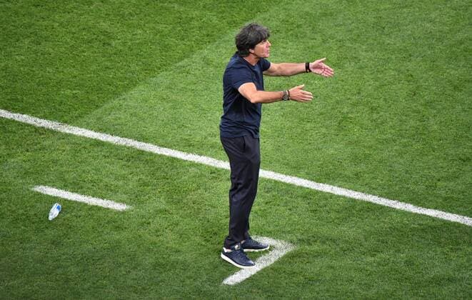 Fussball, Herren, Saison 2017 18, WM in Russland, Gruppe F (2. Spieltag, Olympiastadion Sotschi), Deutschland - Schweden, Bundestrainer Joachim Löw (Deutschland), 23.06. 2018, Copyright: xMatthiasxKochx