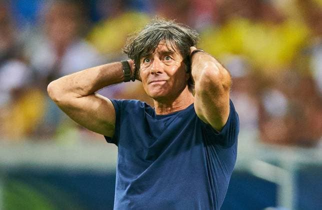 Bilder des Tages - SPORT WM 2018, Deutschland - Schweden Germany - Sweden, Soccer, Sochi, June 23, 2018 DFB headcoach Joachim Jogi LOEW, LÖW,Emotions, feelings, reaction, anger, furious, scream, rage, action, aggressive, aggression, GERMANY - SWEDEN FIFA World Cup WM Weltmeisterschaft Fussball 2018 RUSSIA, Group F, Season 2018 2019, June 23, 2018 Fisht Olympic Stadium in Sotchi, Russia. Photo: MAGICS Peter Schatz