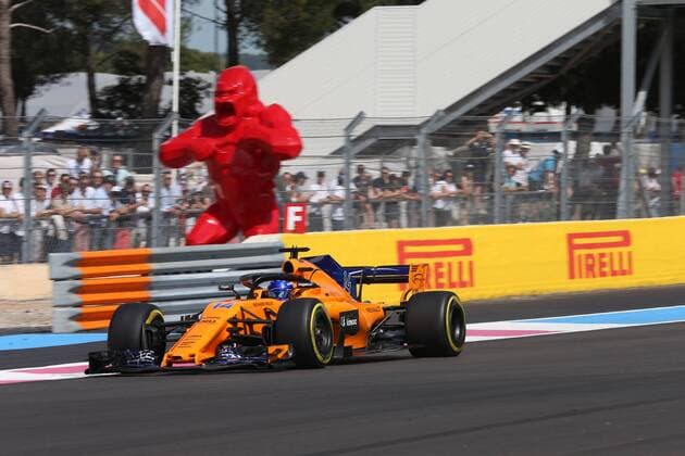 Photo4 LaPresse 24 06 2018 Paul Ricard, France Grand Prix Formula One France 2018 In the pic: race, Fernando Alonso (ESP) McLaren Renault MCL33  Copyright: xPhoto4 LaPressex