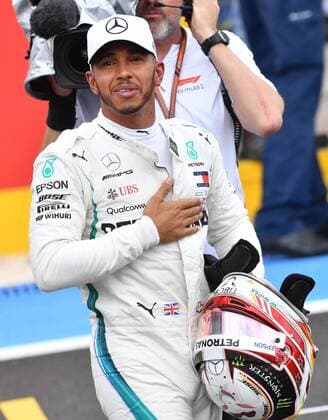 Sieg, Lewis Hamilton; Mercedes Grand Prix, formula 1 GP, Frankreich Paul Ricard 24.06.2018 Photo:mspb Jerry Andre Lewis Hamilton; formula 1 GP, Frankreich 2018