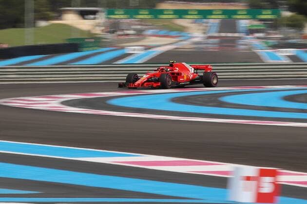 Kimi Raikkoenen (Scuderia Ferrari) Grosser Preis von Frankreich 2018, Rennen, Motorsport, Formel 1, 24.06.2018 Le Castellet Copyright: xEibner-Pressefoto Illmannx EP_eer