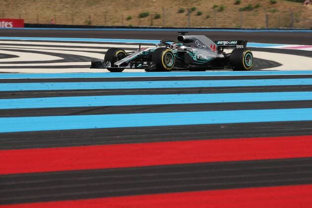 Lewis Hamilton (Mercedes AMG Petronas Formula One Team) Grosser Preis von Frankreich 2018, Rennen, Motorsport, Formel 1, 24.06.2018 Le Castellet Copyright: xEibner-Pressefoto Illmannx EP_eer