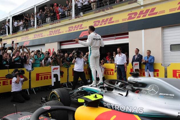 Lewis Hamilton (Mercedes AMG Petronas Formula One Team) Grosser Preis von Frankreich 2018, Rennen, Motorsport, Formel 1, 24.06.2018 Le Castellet Copyright: xEibner-Pressefoto Illmannx EP_eer