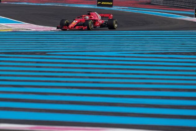 Sebastian Vettel (Scuderia Ferrari) Grosser Preis von Frankreich 2018, Rennen, Motorsport, Formel 1, 24.06.2018 Le Castellet Copyright: xEibner-Pressefoto Illmannx EP_eer