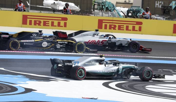 Motorsports: FIA Formula One World Championship WM Weltmeisterschaft 2018, Grand Prix of France, 77 Valtteri Bottas (FIN, Mercedes AMG Petronas Motorsport), Le Castellet France