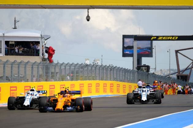 June 24, 2018 - Le Castellet, Var, France - starting of the race of the Formula one French Grand Prix at the Paul Ricard circuit at Le Castellet - France F1 2018: French Grand Prix : Lewis Hamilton won - ZUMAp119 20180624_zaf_p119_020 Copyright: xPierrexSteveninx