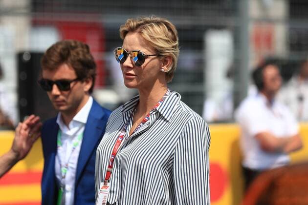 24th June 2018, Circuit Paul Ricard, Le Castellet, France; French Formula One Grand Prix, race day; Charlene, Princess of Monaco VIP guest  ActionPlus12040426 Octane