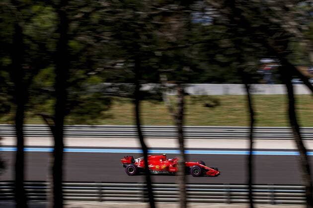 Motorsports: FIA Formula One World Championship WM Weltmeisterschaft 2018, Grand Prix of France, 7 Kimi Raikkonen (FIN, Scuderia Ferrari), Le Castellet France